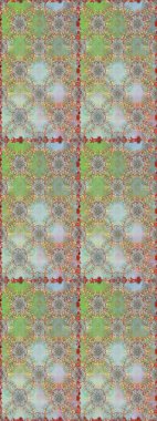 Suluboya etkisi. Raster deseni. Organik elementler. Botanik kusursuz desen.