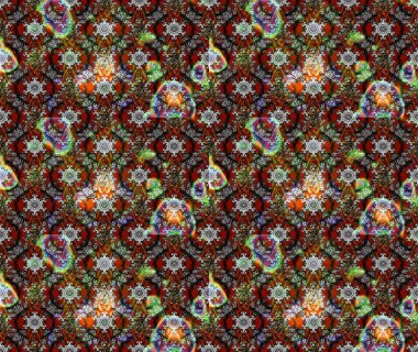 Gri renkli çiçekler. Tropik çiçek desenleri. Raster illüstrasyonu.