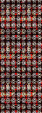 Çiçekli, yapraklı, çiçek desenli eskiz. El çizimi. Raster illüstrasyonu.