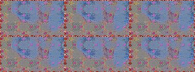 Karalama elementleri. El çizimi Raster çizimi. Duvar kağıdı, web sayfası arka planı, ambalaj kağıdı, davetiye, broşür, afiş veya web sitesi için kusursuz çiçek deseni kullanılabilir.