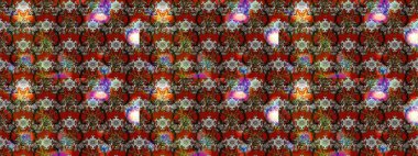 Yumuşak, bahar çiçekleri kahverengi ve gri renklerde. Raster illüstrasyonu. Raster çiçek desenli ve çiçekli..