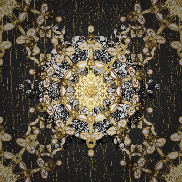 Oyma. Altın kaplamalı gri ve beyaz zemin. Lüks mobilyalar. Klasik mobilya tarzı. Patina. Gri renkli ve altın elementli desen. Kusursuz ahşap oyma. Küçük alan derinliği.