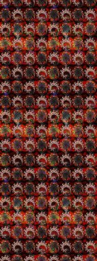 Kartlar, davetiyeler, tarih kartları ve daha fazlası için kullanılabilir. Raster şirin suluboya çiçek desenleri çiziyor. Büyük bir suluboya çiçek seti..