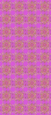 Antika altın tekrarlanabilir duvar kağıdı. Barok tarzında altın çiçek süsü. Pembe, bej ve mor renklerde altın element. Damask arkaplanı tekrarlayan kusursuz desen.