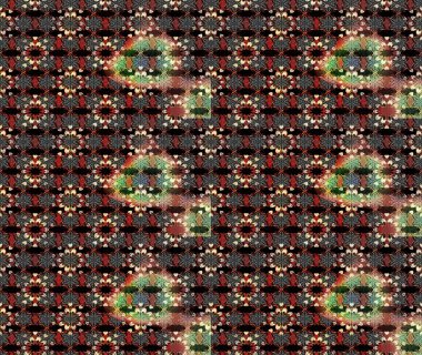 Nazik, narin çiçek arkaplanı. Çiçekli karalama şeklinde Raster çiçek deseni. Siyah ve kahverengi renkte çiçekler.