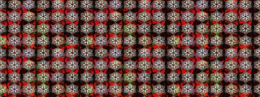 Büyük bir çiçek boyası seti. Kartlar, davetiyeler, tarih kartları ve daha fazlası için kullanılabilir. Raster şirin suluboya çiçek deseni çizimi.