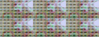 Renkli Bahar Temalı Kusursuz Arkaplan. Düz Çiçek Elementleri Tasarımı. Raster illüstrasyonu. Şirin çiçek elementleri. Kusursuz desenli. Moda desenli..