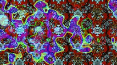 Küçük bir çiçekte eskiz deseni. Raster illüstrasyonu. Hoş bir çiçek geçmişi var. Güzel kumaş deseni.