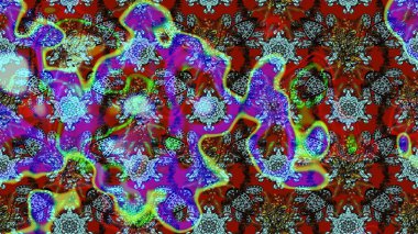 Küçük bir çiçekte eskiz deseni. Raster illüstrasyonu. Hoş bir çiçek geçmişi var. Güzel kumaş deseni.