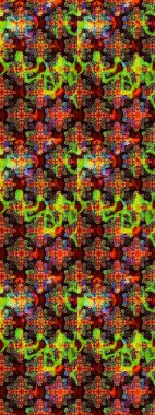 Raster illüstrasyonu. Raster çiçekleri klasik tarzda çizilmiş. Çiçekli yumuşak bir eskiz şekli. Nazikçe, bahar çiçekleri siyah renklerde.