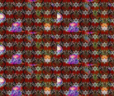 Raster çiçek desenli çiçek deseni, yapraklar, dekoratif elementler, sıçrama, lekeler, el çizimi kontur çizgileri ve Doodle çizim stili, grafik raster çizim çizimi.