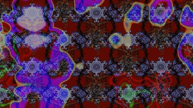 Kırmızı, kahverengi ve mor renkte çiçekler. Nazik, narin çiçek arkaplanı. Raster çiçek desenli ve çiçekli..