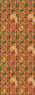 Raster. Kusursuz altın desenli bukleler. Kahverengi ve turuncu renklerde altın elementlerle kusursuz desen. Parlak dantel, stilize çiçekler, şal desenli. Doğu tarzı arabesk. Hassas altın desen.