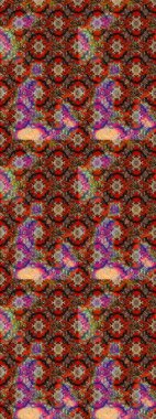 Küçük kahverengi, kırmızı ve bej çiçeklerle oldukça eski bir besin torbası deseni. Tekstil, kumaş, kapaklar, duvar kağıtları, baskı, paket, koleksiyon defteri, örgü, dekupaj için çiçek arkaplanı..