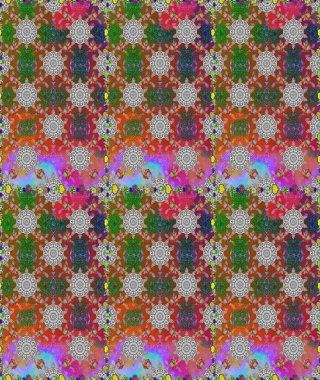 Hediye ambalaj kağıdı, tebrik kartları, posterler ve pankart tasarımı. Gri ve kahverengi renkli çiçekler. Raster düz çiçekleri pürüzsüz desen.