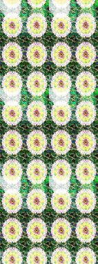 Raster illüstrasyonu. Küçük çaplı çiçeklerdeki basit şirin desenler. Tekstil veya kitap kapakları, imalat, duvar kağıtları, baskı, hediye paketi ve yapıştırma kitabı için çiçek eskiz geçmişi.