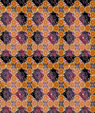 Çiçek kompozisyonu. Küçük çiçekte güzel bir desen var. Çiçek kolajı. - Portakal çiçekleri. Çiçek arkaplan. Raster deseni. Doğa.