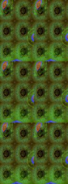 Of doodle elements. Hand drawn Raster illustration. Sketch flower pattern can be used for wallpaper, website background, wrapping paper, invitation, flyer, banner or website.