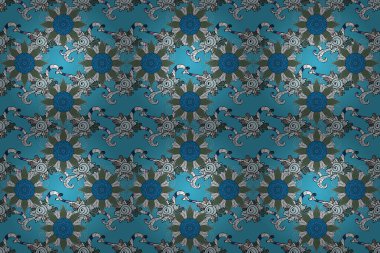 Çiçekli karalama şeklinde Raster çiçek deseni. Nazik, narin çiçek arkaplanı. Hoş renklerde çiçekler.