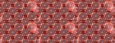 Raster Hip kumaş deseni. Kusursuz Vintage Çiçek Deseni.