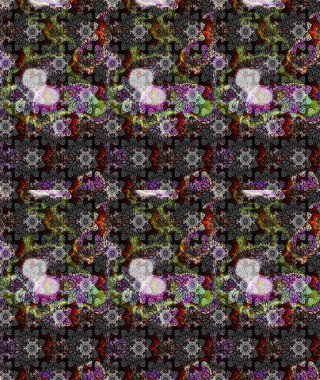 Gri el çizimi desen. Karalama çiçekleri çizim kalıbı. Sanat, çiçek tarzına ilham verir ve arka plan bırakır. Raster deseni.