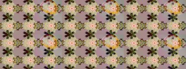 Hoş bir çiçek geçmişi var. Güzel kumaş deseni. Raster illüstrasyonu. Küçük çiçekte çizim deseni.