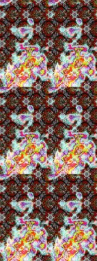 Millefleur 'lar. Küçük gri ve nötr çiçeklerle oldukça eski bir besin torbası deseni. Tekstil, kumaş, kapaklar, duvar kağıtları, baskı, paket, koleksiyon defteri, örgü, dekupaj için çiçek arkaplanı..