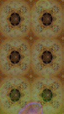 Hoş bir çiçek geçmişi var. Küçük bir çiçekte eskiz deseni. Raster illüstrasyonu. Güzel kumaş deseni.