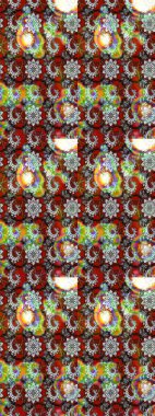 Raster. Gri ve kahverengi renkli güzel çiçekli çizim deseni, suluboya çiçek deseni, duvar kağıdı, kart veya kumaş için fayanslı..