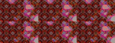 Tatil havası. Nazik romantik baskı. Bahar mevsimi. Raster güzel bir çiçek deseni çiziyor..