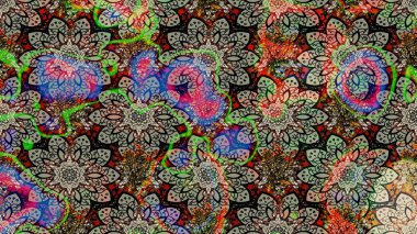 Doğa. Çiçek arkaplan. Raster deseni. Çiçek kompozisyonu. Çiçek kolajı. - Gri ve nötr çiçekler. Küçük çiçekte güzel desen var..