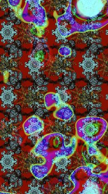 Simple cute pattern in small-scale flowers. Raster illustration. Floral sketch background for textile or book covers, manufacturing, wallpapers, print, gift wrap and scrapbooking.