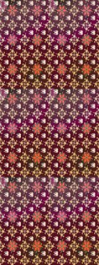 Kahverengi renkli çiçekler. Nazik, narin çiçek arkaplanı. Raster çiçek desenli ve çiçekli..