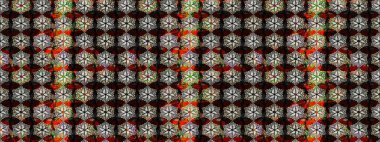 Hediye ambalaj kağıdı, tebrik kartları, posterler ve pankart tasarımı. Raster düz çiçek çizim deseni. Siyah ve kahverengi renkte çiçekler.