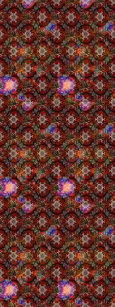 Şirin çiçekler. Çizgi çizimi kalıbı. Raster Moda kumaş deseni.