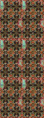 Kullanılabilir Tekstil, tebrik kartı, boyama kitabı, telefon durumda yazdırma için. Etnik Mandala süsleme. Hint çiçek desenli madalyon desen. Raster kına dövme stil.