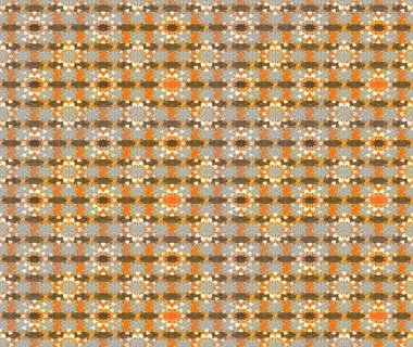 Renkli Bahar Teması eskiz kalıbı. Düz Çiçek Elementleri Tasarımı. Raster illüstrasyonu. Taslak desenli, modaya uygun kumaş deseni. Şirin çiçek elementleri..