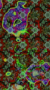 Çocuk stili. Düz Çiçek Elementleri Tasarımı. Renkli Bahar Teması eskiz kalıbı. Çiçekli çizim raster arkaplanı.