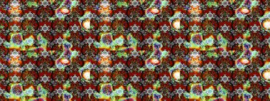 Suluboya çiçekli çiçek deseni. Gri ve kahverengi renkli güzel bir tekstil. Raster illüstrasyonu.