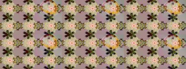 Hoş bir çiçek geçmişi var. Güzel kumaş deseni. Raster illüstrasyonu. Küçük çiçekte çizim deseni.