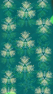 Çiçekli çiçek deseni, suluboya. Küçük çiçekte güzel bir çiçek deseni var. Raster deseni.