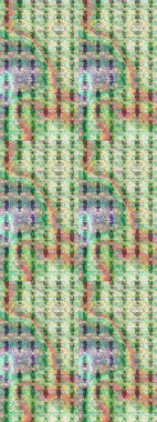 Küçük çiçekte güzel bir desen. Motley illüstrasyonu. Moda baskıları için zarif bir şablon. Tarafsız ve yeşil çiçekli bahar çiçekleri. Küçük renkli çiçekler..