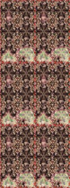 Paketleme, tekstil, duvar kâğıdı için çiçek eskizi. Klasik çiçek desenli. Raster 'ın taze dokusu. Yumuşak pamuk tasarımı. Yumuşak kiremit.