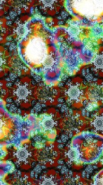 Çiçek kompozisyonu, el boyası, hassas şablon. Sevgililer günü ve tebrik kartı konsepti için şık bir davetiye. Yeşil ve mavi renkte manzaralı çiçek deseni. Üst görünüm, yumuşak biçim.