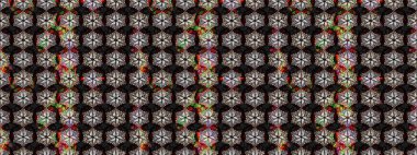 Çiçekli, yapraklı, çiçek desenli eskiz. El çizimi. Raster illüstrasyonu.