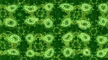 Renkli unsurlarla hareketli arka plan görüntüleri. Çiçekler. Eski model. Bayrak tarzı. Video kaydı. Şablon. Döngü. Kusursuz.. 