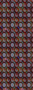 Raster illüstrasyonu. Siyah ve gri renklerde. Raster deseni. Küçük çiçekteki sevimli çiçek deseni. Soyut çiçek çizim kalıbı arkaplanı.