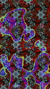 Parlak elementlerin. El çizimi Raster çizimi. Çizim çiçek deseni duvar kağıdı, web sitesi arkaplanı, paket kağıdı, davetiye, broşür, pankart veya web sitesi için kullanılabilir.