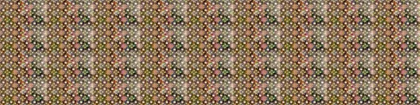 Suluboya çizim kalıbı. Kahverengi ve bej renkli çiçekler suluboya tarzında. Çiçek izi.