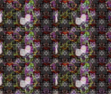 Gri el çizimi desen. Karalama çiçekleri çizim kalıbı. Sanat, çiçek tarzına ilham verir ve arka plan bırakır. Raster deseni.